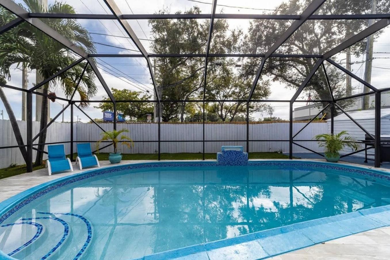 Private Heated Pool Villa In Ftl Near Beach Fort Lauderdale Zewnętrze zdjęcie