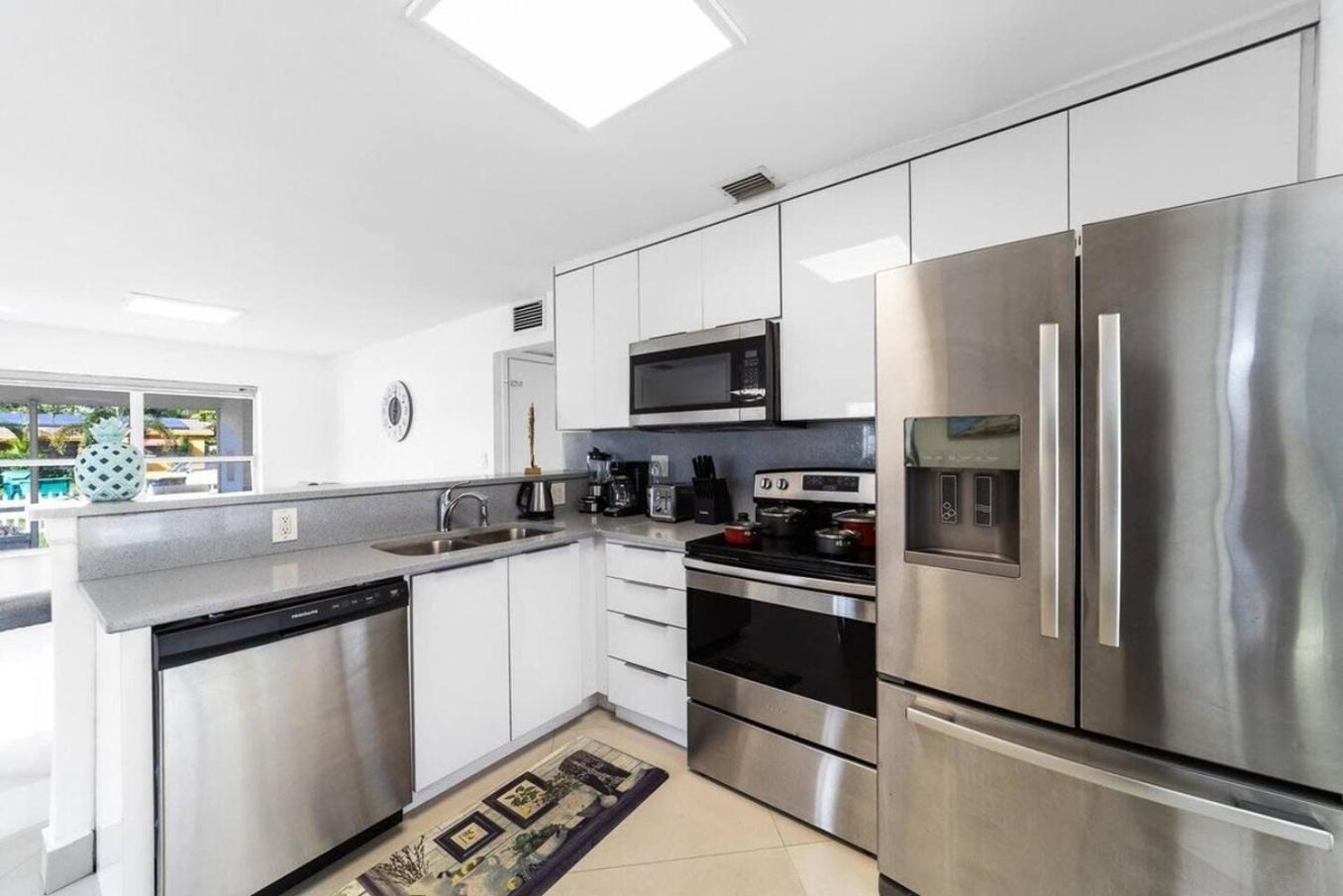 Private Heated Pool Villa In Ftl Near Beach Fort Lauderdale Zewnętrze zdjęcie
