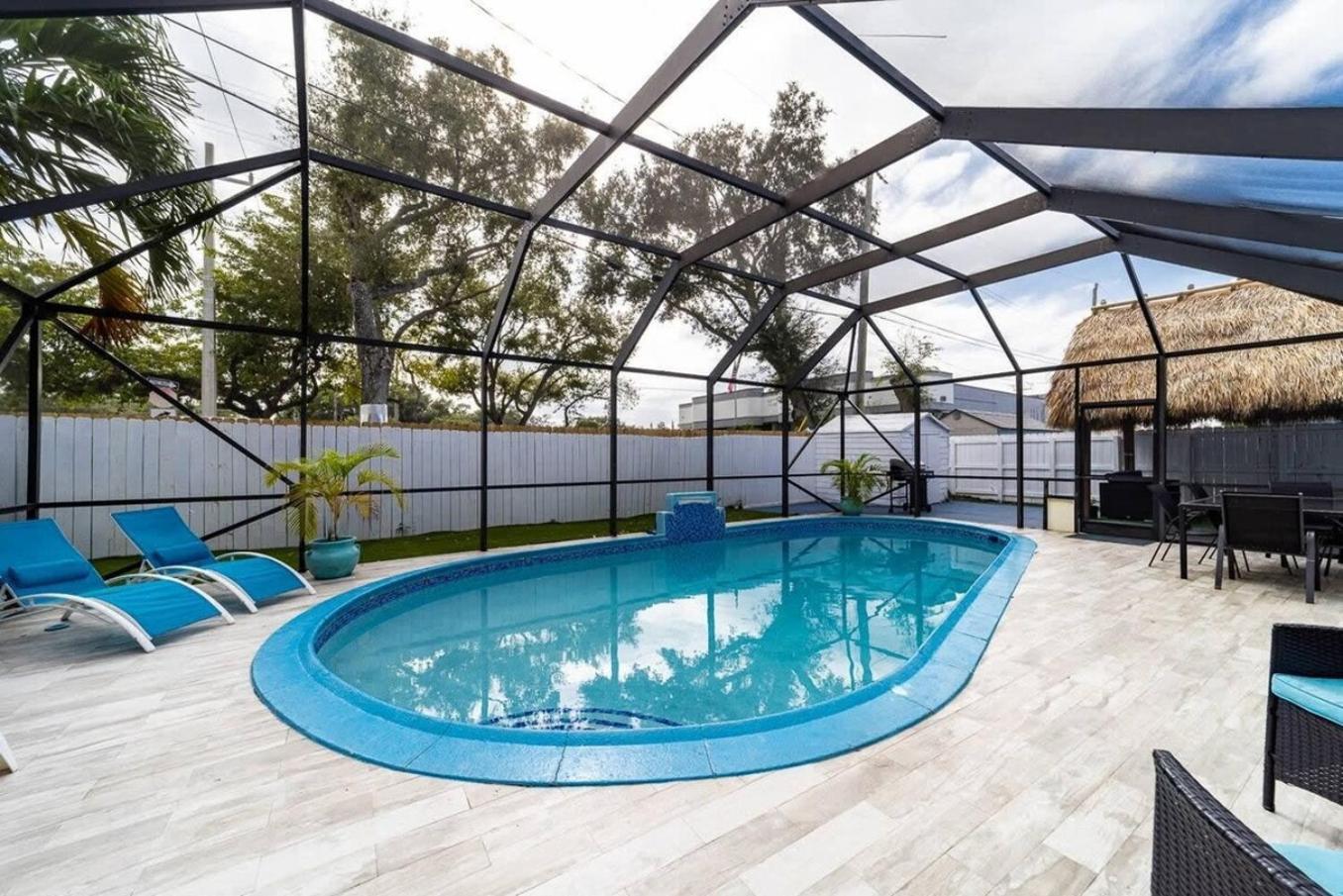 Private Heated Pool Villa In Ftl Near Beach Fort Lauderdale Zewnętrze zdjęcie